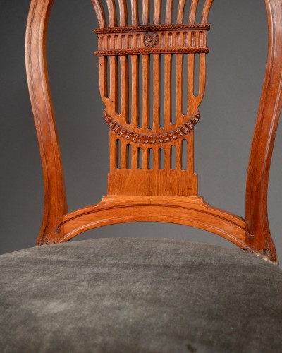 Antiquités - Paire de chaises - Georges Jacob