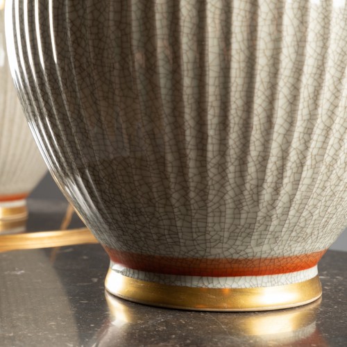 Paire de lampes de la Royal Copenhaguen - Bellechasse 29 galerie
