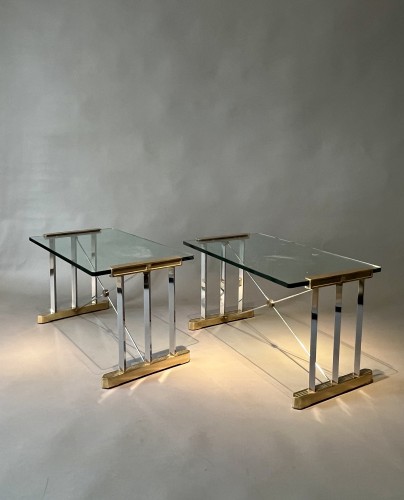 Pair of coffee tables - 50
