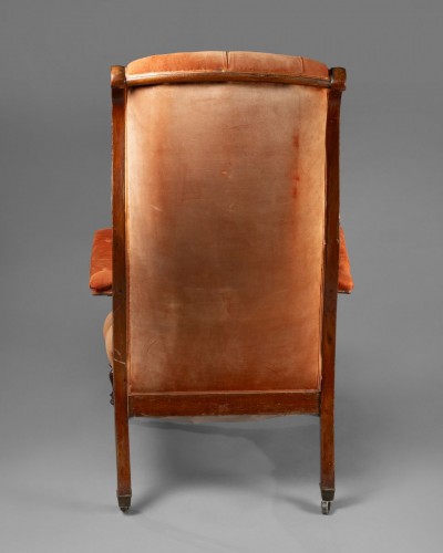 Louis-Philippe - Capituated English armchair
