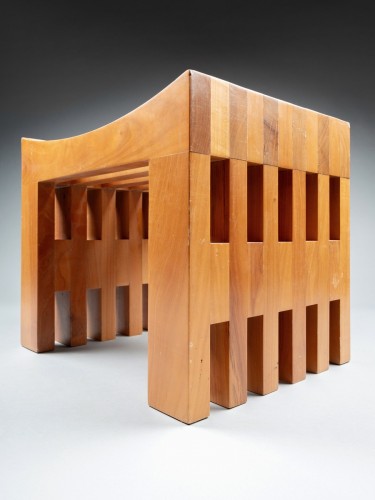 20th century - Solid wood stool
