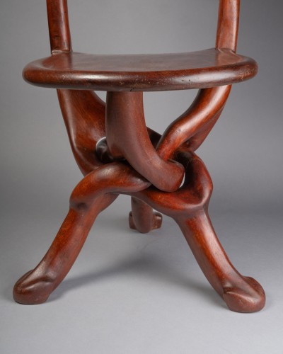 Pair of colonial-style chairs - 