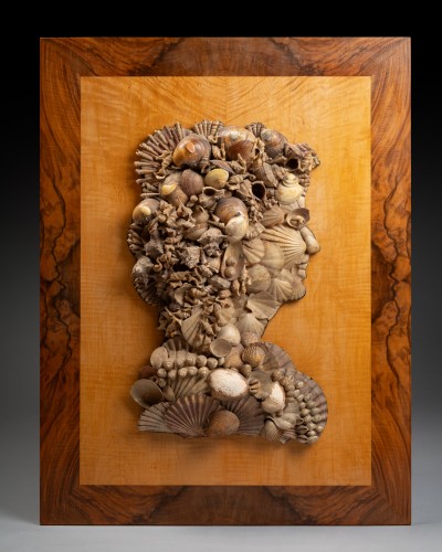 Tableaux coquillages - Objets de Curiosité Style Années 50-60