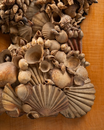 Antiquités - Tableaux coquillages