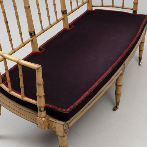 Painted wooden sofa - Directoire