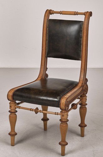 19th century Maple chair by Theophil Hansen - Seating Style Napoléon III