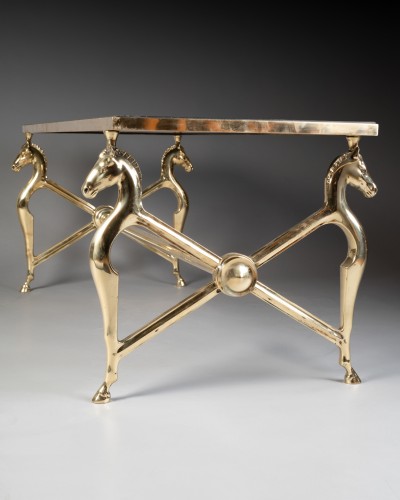 Table basse aux cheveaux - 