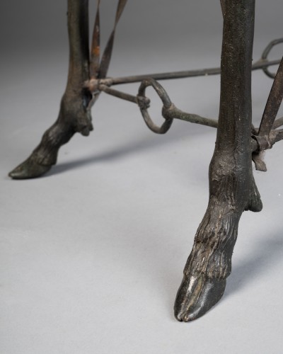 Table en bronze patiné vert - Bellechasse 29 galerie