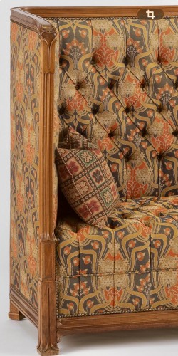 Alcove sofa - Seating Style Art nouveau