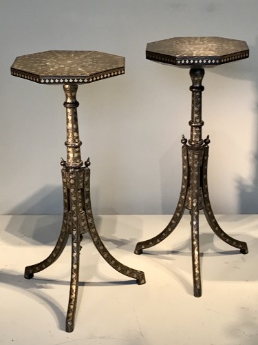 Furniture  - Pair of Ottoman side tables