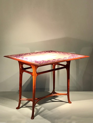 20th century - Game table with wallet - Abel Landry (1871-1923)