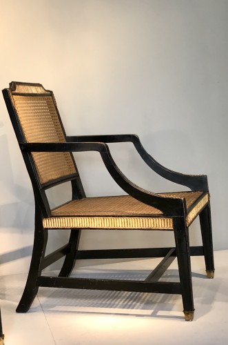 Pair of English armchairs - Art Déco