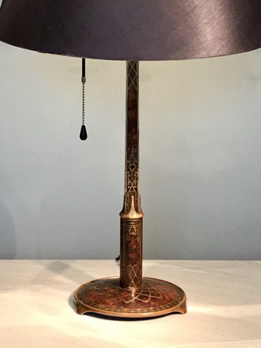Luminaires Lampe - Lampe de bureau par Erhard & Söhne, vers 1920