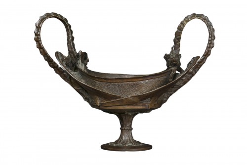 Bronze bowl.
