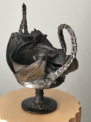 Sculpture  - Bronze bowl.