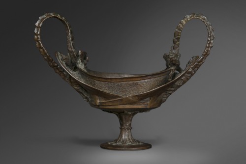 19th century - Bronze bowl.