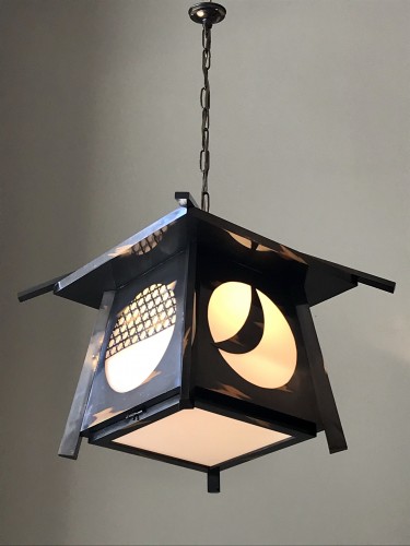 Lantern in Japanes style. - Lighting Style Napoléon III
