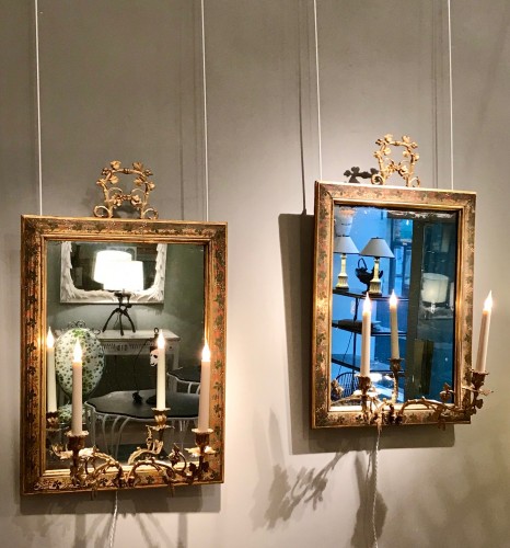 Pair of mirrors - Restauration - Charles X