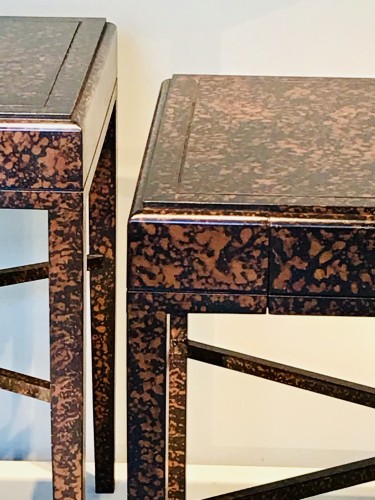 Furniture  - Paire de tables de chevet  - Renzo Mongiardino (1916-1998)