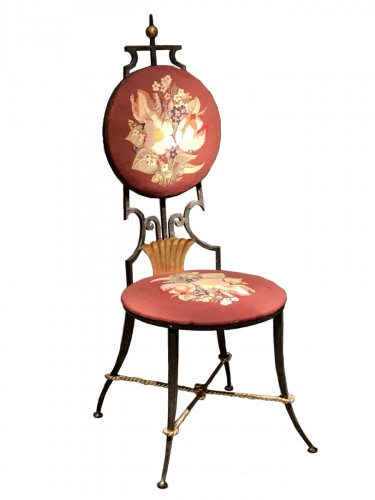 Gilbert Poillerat chair