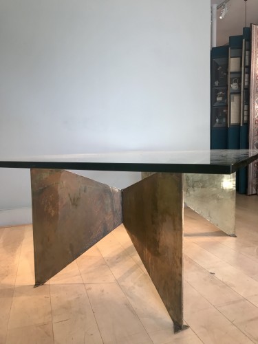 Furniture  - Table sculpture by Georges Addor for circa 1953/54