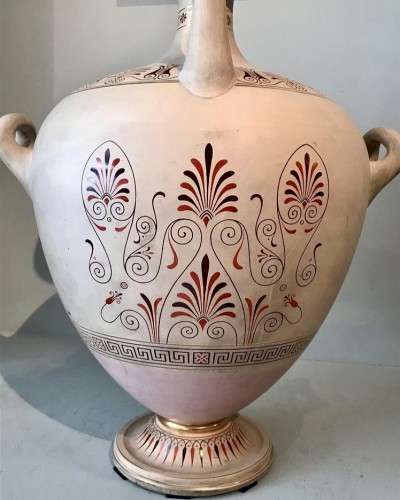 Grand vase en céramique néo-Grec - Bellechasse 29 galerie