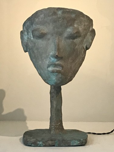Lampe masque en bronze de Garouste et Bonetti - Bellechasse 29 galerie