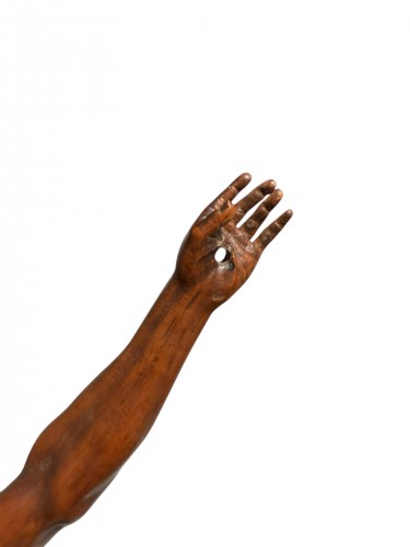  - Grand Corpus Christi en buis sculpté - Italie 17e siècle