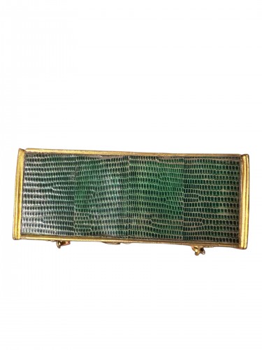 18th century - Small Rectangular Gilt Bronze Box, France 18th C.