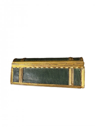 Small Rectangular Gilt Bronze Box, France 18th C. - Louis XV