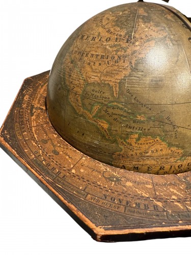 Globe Terrestrial C. Abel Klinger, Nuremberg - J.A Bühler Circa. 1848-1855 - 