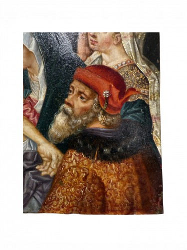 The Lamentation Of Christ - Antwerp 16th centrury - Paintings & Drawings Style Renaissance