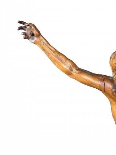 Figure de Christ ‘Corpus Christi’ en buis - Italie -17e siècle - 