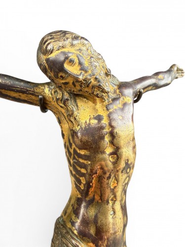 Figure de Christ ‘Corpus Christi’ en bronze doré au feu - Italie fin du 16e siècle - Bergmans Scott Fine Arts