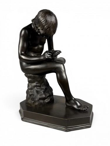 Grand bronze de Spinario Souvenir de Grand-Tour - Italie  19e siècle