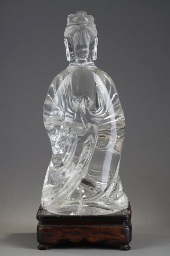 Statuette en cristal de roche - 19e siècle - Bertrand de Lavergne