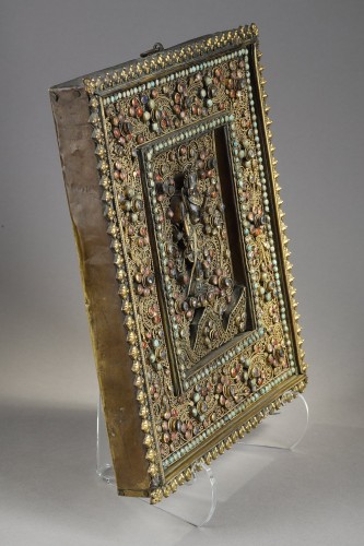 Asian Works of Art  - Votive wall plate  Nepal  circa 1820