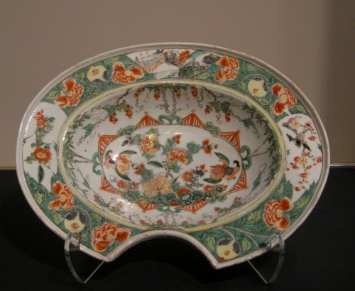 Asian Works of Art  - Barber dish - Kangxi 1662/1722