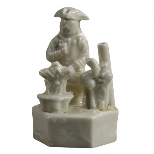 Porcelain "blanc de Chine" Whistle - Kangxi period 1662/1722