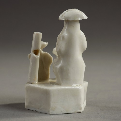 Asian Works of Art  - Porcelain "blanc de Chine" Whistle - Kangxi period 1662/1722