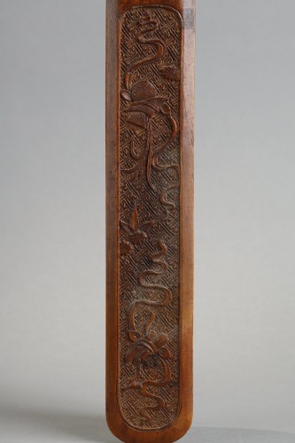 19th century - Paper cutter boxwood sculpted  - China 19th century