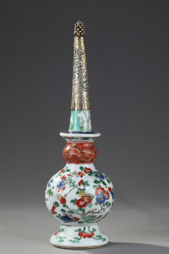   two Sprinklers in &quot;Famille verte porcelain - Kangxi period 1662/1722 - Asian Works of Art Style 