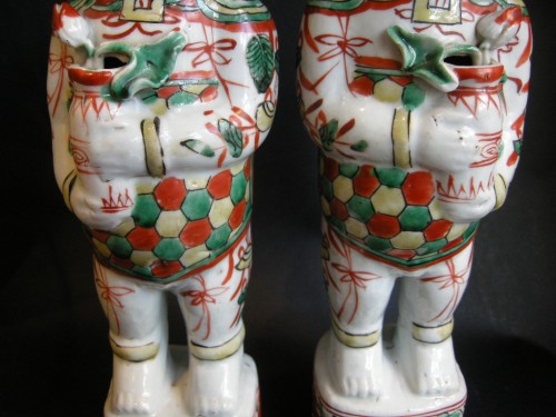 Pair of boys (Hehe erxian)  - Epoque Kangxi (1662-1722) - 