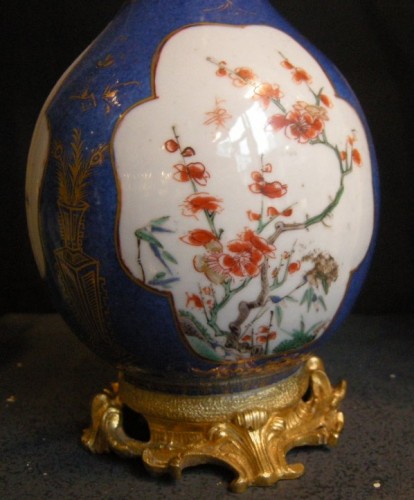 Pair of vases mounted in ewers - Kangxi period 1662/1722 - 