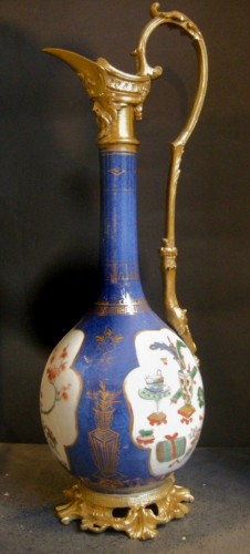 18th century - Pair of vases mounted in ewers - Kangxi period 1662/1722
