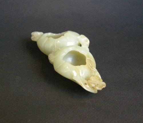 Asian Works of Art  - Brush washer Jade nephrite - 19th century