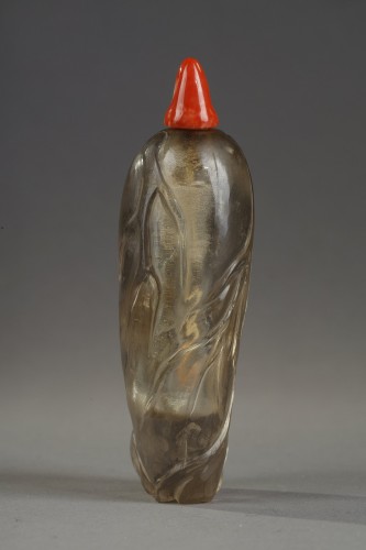 Asian Works of Art  - Rock crystal snuff bottle - 19th century