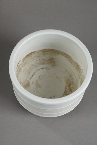 XVIIe siècle - Brûle parfum en porcelaine Blanc de Chine