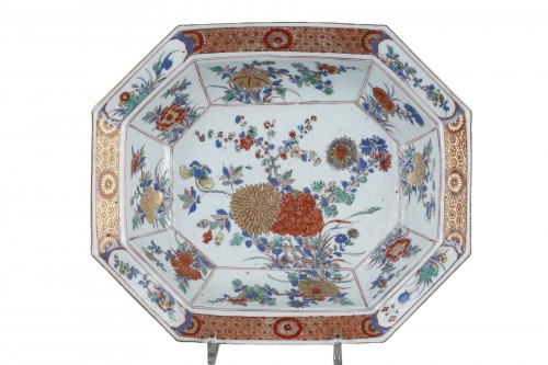 Dish Famille Verte - Kangxi period