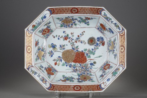 Asian Works of Art  - Dish Famille Verte - Kangxi period